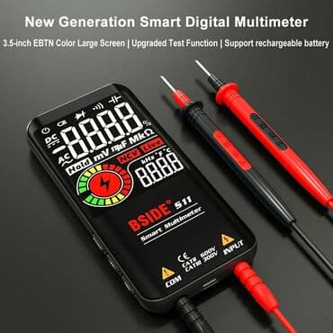 gemma multi ionizer: Multimetr, Yeni, Rəqəmsal, Zəmanətli, Ünvandan götürmə, Pulsuz çatdırılma — 1
