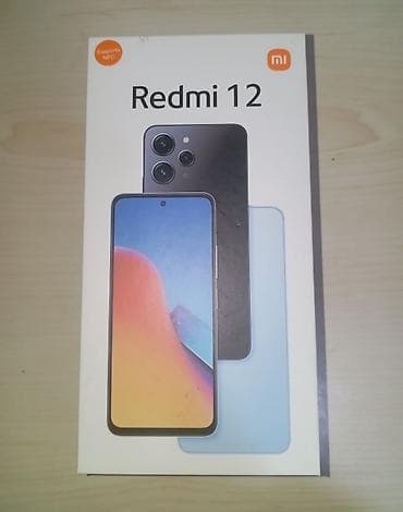 redmi note 8 32: Redmi 12, 128 GB, rəng - Qara, Kredit — 1