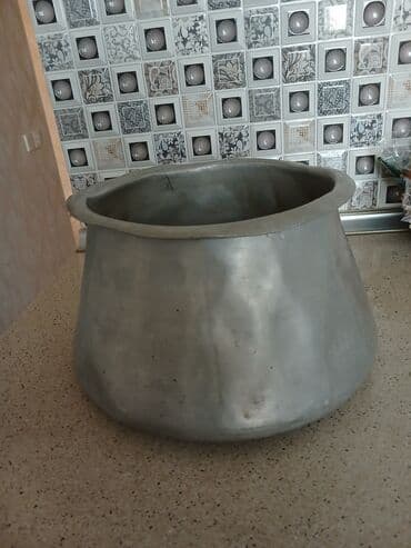 koko pit: Aş qazanı, rəng - Boz, Alüminium — 1