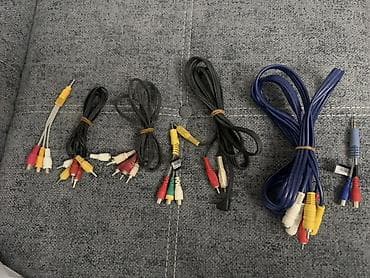 RCA və AV kabel dəsti Məzmun: - Çoxsaylı RCA (kompozit video və stereo