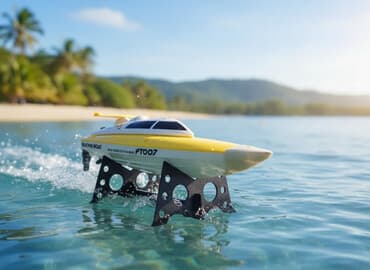 uşaq adyalı: Racing Boat Ft007 2,4 ghz,işlək 2 ki dəfə sürülüb.Nədi bu? Cavab — 1