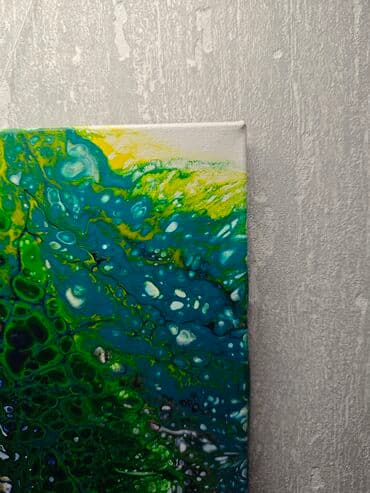 heve cuve: Müasir incəsənət həvəskarları üçün abstrakt üslubda rəsm əsəri. Bu — 4