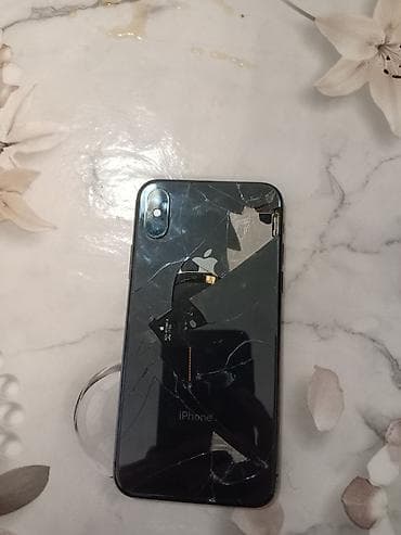 star x: IPhone X, Space Gray, Qırıq — 4