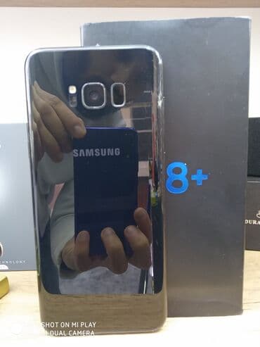 256 gb telefonlar: Samsung Galaxy S8 Plus, 128 GB, rəng - Qara, Barmaq izi, Face ID — 2