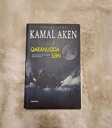 qar masqası: Məhsul: Kitab – “Qaranlıqda Sən” Müəllif: Kamal Aken (Fırtına Yazarı) — 1
