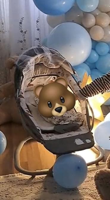 xalis bal: Oğlan və qız üçün, Beşik, Dəstsiz, Matras ilə, Yellənmə mexanizm ilə — 1