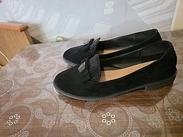 Мокасины и лоферы: Burberry, Размер: 39, цвет - Черный, Б/у — 2