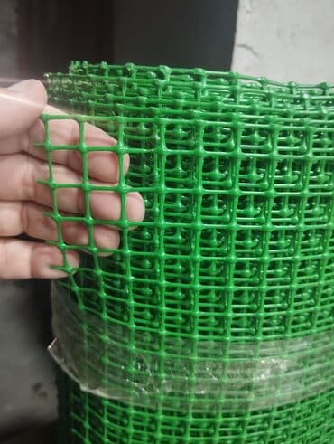 bağ setkasi: Yaşıl rəngdə, kvadrat gözlü, plastik tor. Müxtəlif məqsədlər üçün — 2