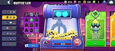 Brawl Stars hesabı – yüksək səviyyəli, zəngin məzmunlu - Kupa yolu — 10