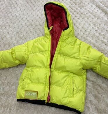 uşaq godəkcəsi: Uşaq geyim dəsti - Reversibil qış gödəkçəsi: iki tərəfli istifadə — 2