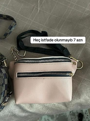 ultra 2: Çanta dəsti – müxtəlif modellər 1) Kiçik qara çiyin çantası - Ön — 5