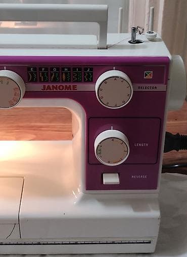 maqnitafon masin ucun: Janome 391 tikiş maşını işləkdi heç bir problemi butun funksiyaları — 6