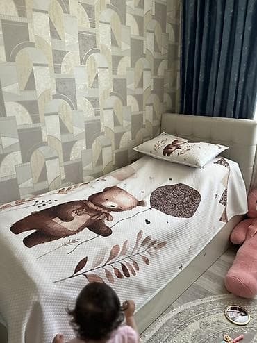 retro mebel: Для девочки и мальчика, Новый, Односпальная кровать, Шкаф — 4