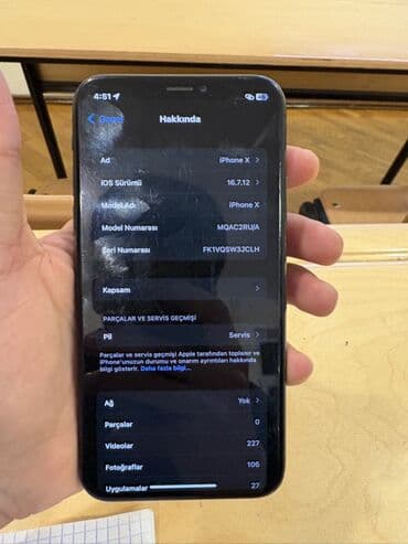 Çaydanlar: IPhone X, 64 GB, Qara, Face ID — 8