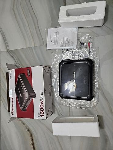 Məişət texnikası: Pioneer GM-D8701 – 1 kanallı Class-D mono avtomobil gücləndiricisi — 6