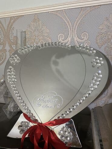 kişi ucun hediyyeler: Güzgü Masaüstü, Toy üçün, Naxışlı — 1