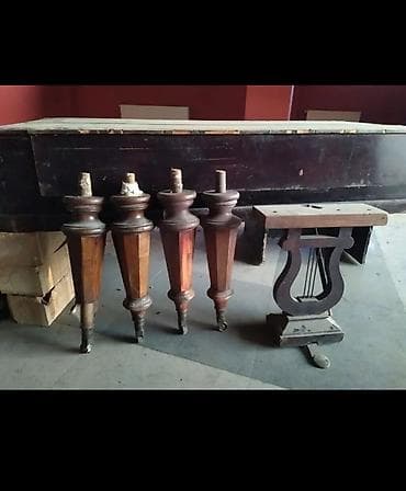 Antik kuyruklu piano – Wills. Pethmüller & Sohn, Göttingen - — 9
