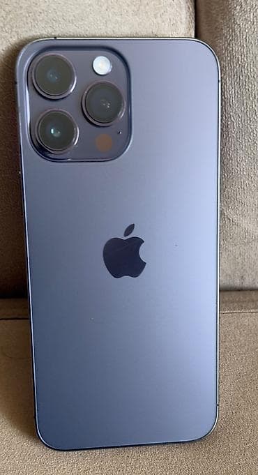 xiomi pad 6 max: IPhone 14 Pro Max, 256 GB, Deep Purple, Barmaq izi, Face ID — 9