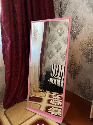 Güzgü Döşəmə üstü, Düzbucaqlı, Dekorativ, Çərçivə ilə — 2