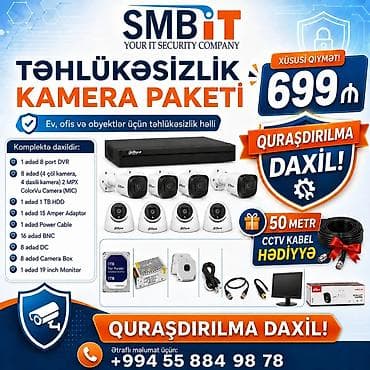 serdar ortac mp3: Təhlükəsizlik sistemləri Qiymətə daxildir: 🔰8 ədəd daxili və xarici 2 — 1