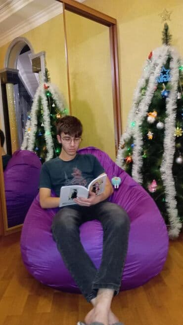 бесформенное кресло: Новый, Пуфик-кресло, Ткань, Нет кредита, Нет доставки — 7