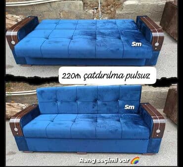 divan krovat: Di̇van-kravat, Yeni, Açılan, Bazalı, Vеlur parça, Şəhərdaxili pulsuz çatdırılma — 1