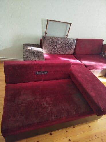 mətbəxt künc divan: Künc divan, Açılan, Vеlur parça, Çatdırılma yoxdur — 3