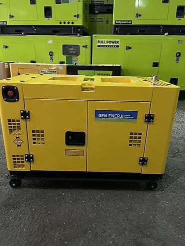 Səssiz tip dizel generator - Gərginlik: 220V - Tezlik: 50Hz - Nominal