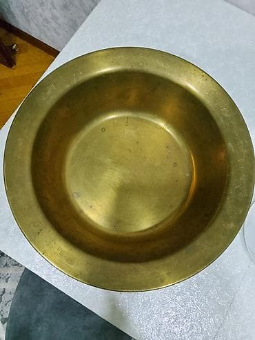 qab alanlar: Məhsul: Pirinç (mis- sink ərintisi) ləyə Təsvir: - Material: bərk — 3