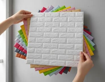 самоклеющиеся обои 3d: 3D divar panelinin üstünlükləri. 1.Ekonomikdir. 2. Nəfəs alan — 1