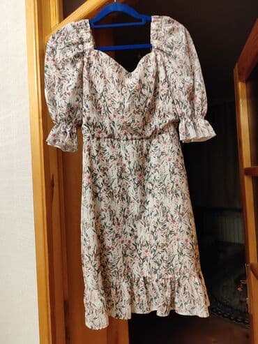 biserli donlar: Trendyoldan alinib 25 m. 1 ce defe geynilib.Çiçekli don — 4