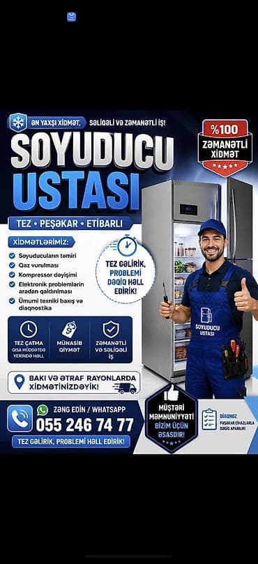 liebherr soyuducu: Soyuducu ustası – tez, peşəkar, etibarlı xidmət Xidmətlər: - — 2