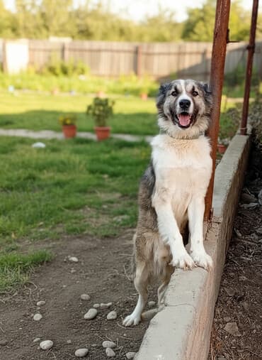 золотая шиншилла баку: Алабай, 4 года, Самец, С прививками — 1