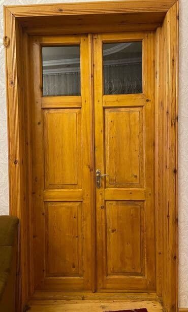 otaq qapi: Qonaq otağı üçün İşlənmiş Otaq qapısı Zamok ilə, Zəmanətsiz, Ünvandan götürmə — 2