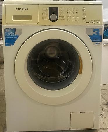 paltaryuyan təmiri: Samsung Diamond önyükləməli paltaryuyan maşın - Yük həcmi: 6 kq - Ön — 1