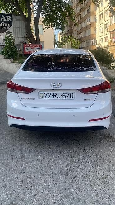 Avtomobil satışı: Hyundai Avante: 1.6 l | 2017 il Sedan — 4
