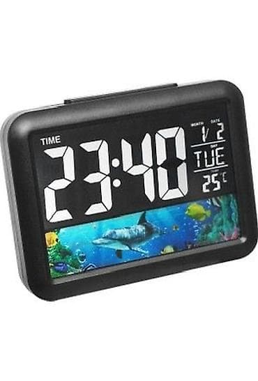 Ev saatları: Masaüstü saatlar, Elektron, Arxa işıq — 2