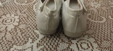 детские балетки для танцев: Gümüşü rəngdə qız uşağı üçün baletka tipli ayaqqabı.15m endirim olacaq — 4