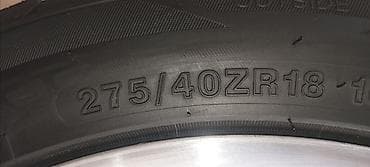 disk ve teker: Yeni Disk təkər AMG 275 / 40 / R 18, 5 Boltlu — 4