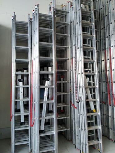 Alüminium nərdivanlar – müxtəlif ölçü və konfiqurasiyalarda -
