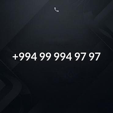 Nömrə: ( 099 ) ( 9949797 ), Yeni