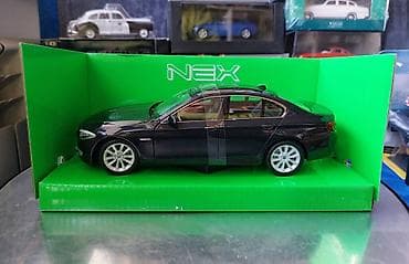 f90 bmw: Коллекционная модель BMW 535i f10 black metallic 2010 welly art — 1