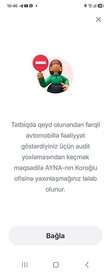 Xidmət: Rideshare/Taksi tətbiqlərində blokun açılması və fleet lalafo.az -da Xidmət: Rideshare/Taksi tətbiqlərində blokun açılması və fleet
