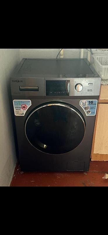 Paltaryuyan maşın Eurolux, 10 kq, Avtomat, Qurutma var