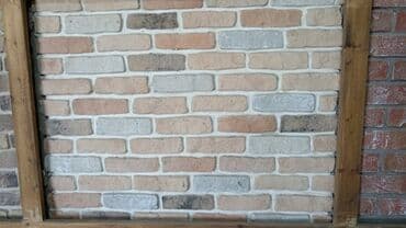 купить формы для декоративного камня: Dekorativ kərpic panel – vintage/loft üslubunda divar örtüyü. - — 1