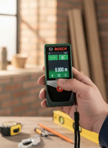 İşlənmiş Lazer məsafə ölçən, Rəngli displey