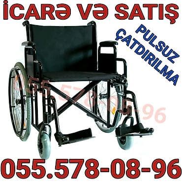 İcarə və satış üçün əlil arabası - Qatlana bilən, yüngül konstruksiya