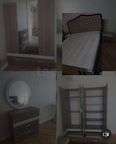 İkinəfərlik çarpayı, Dolab, Termo, 2 tumba, Yeni