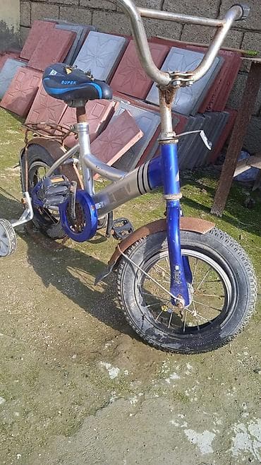 irshad velosiped: İşlənmiş İki təkərli Uşaq velosipedi 12", sürətlərin sayı: 1, Ünvandan götürmə — 3