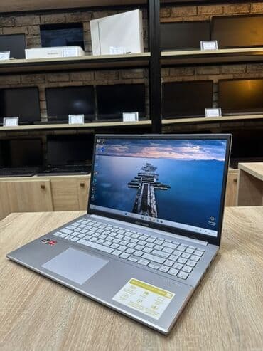 kompüterlər notbuk: İşlənmiş ASUS Vivobook, 15.6 ", AMD Ryzen 5, 256 GB, Ödənişli çatdırılma — 3